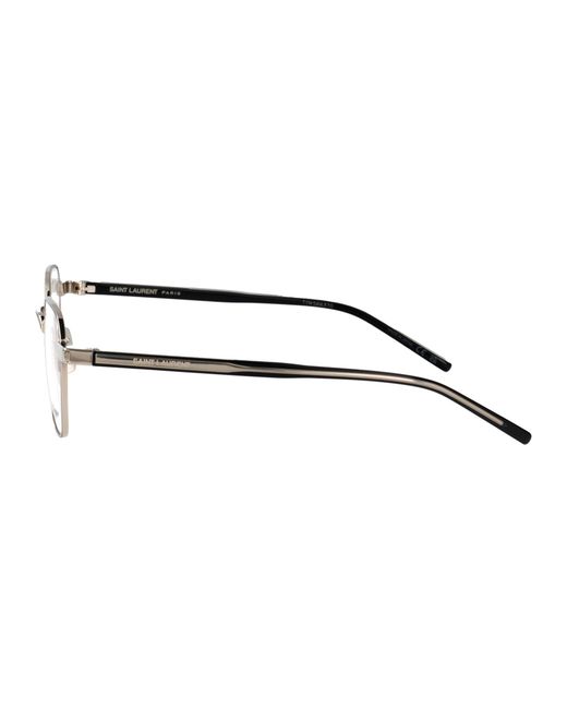 Saint Laurent Metallic Round Optical Sl 883 002