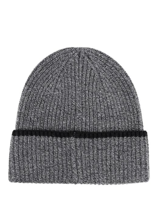 Drole de Monsieur Gray Wool Cap for men