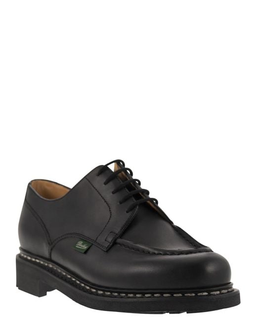 Paraboot Black Chambord Derby With Tray