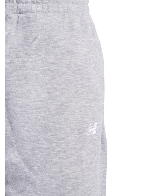 New Balance Gray Sport Essentials French Terry Jogger Athletic