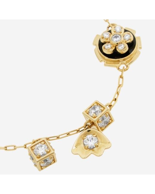 Ferragamo Metallic Charm Bracelet