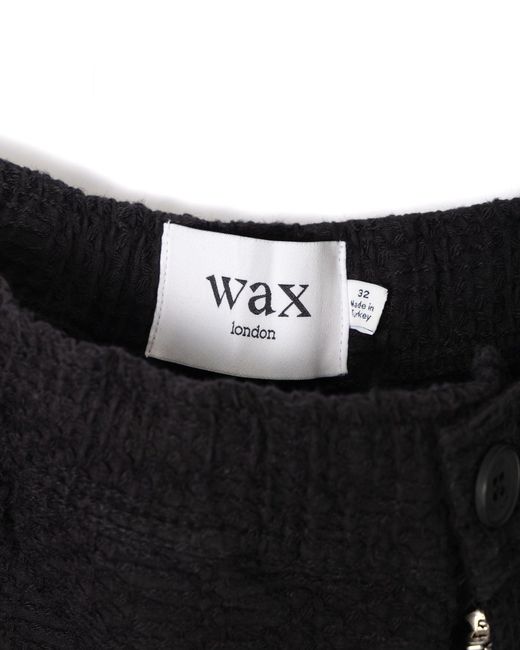 Short de cire londonien noir Wax London pour homme en coloris Black