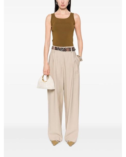 Max Mara White Pentola Tanktop