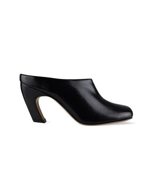 Le Monde Beryl Black Mica Mules