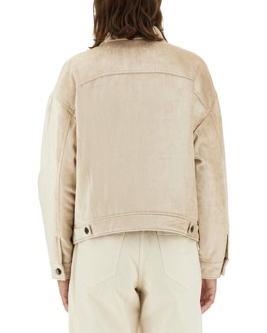 Brunello Cucinelli Natural Padded Jacket