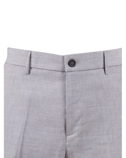 Peserico Gray Trousers