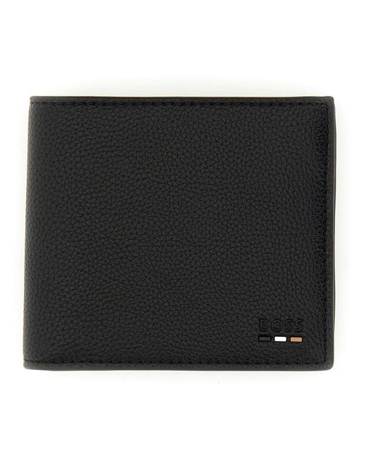 Boss Black Bi Fold Wallet for men