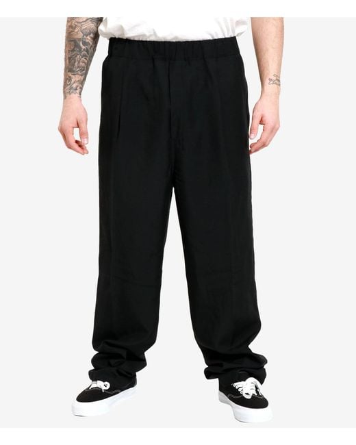 Laneus Black Trousers