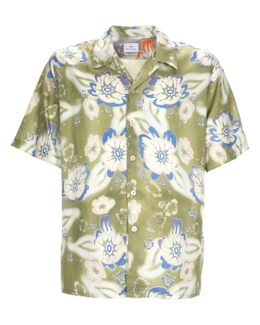 Paul Smith Multicolor Lyocell Shirt