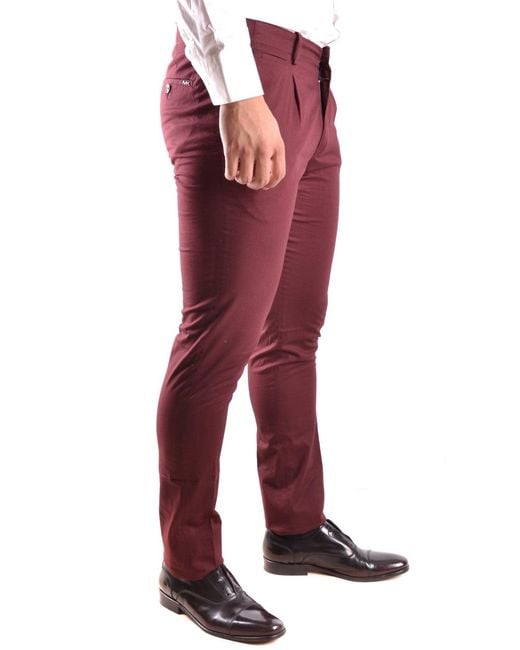 Michael Kors Red Trousers Michael Kors for men