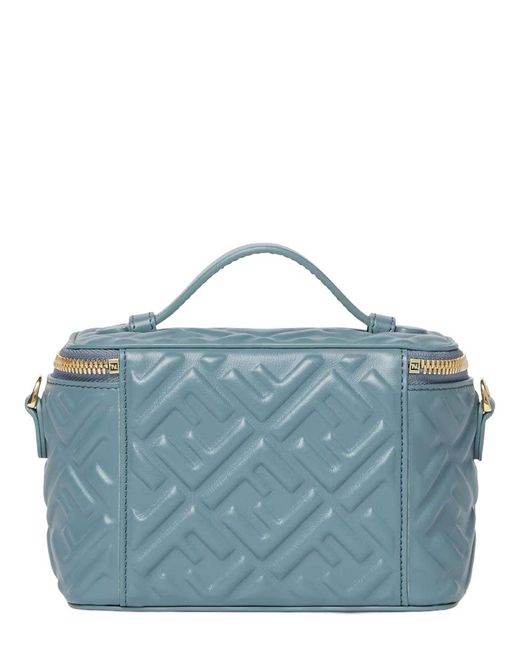 Fendi Blue Vanity Mini Bag
