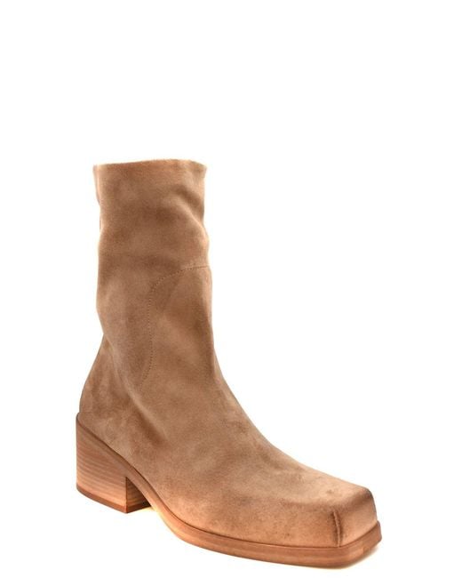 Marsèll Brown Booties Cammello