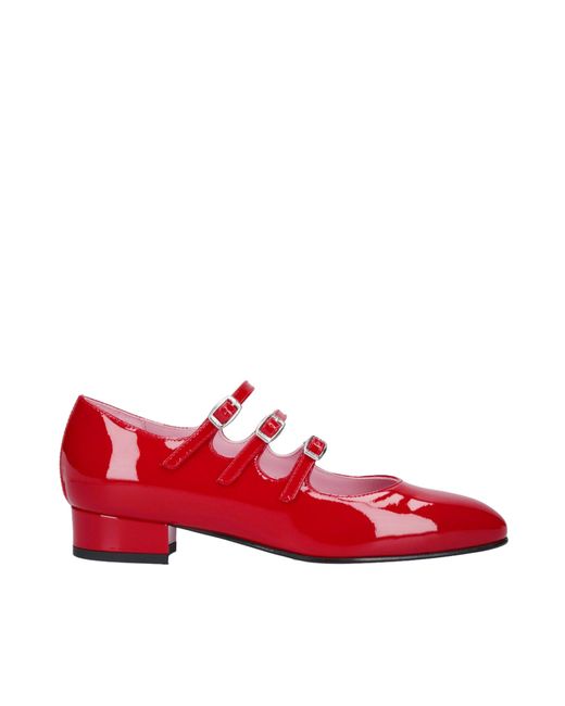 CAREL PARIS Red Mary Jane Ariana in Vernice Rossa