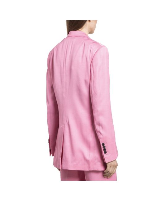 Tom Ford Pink Multicolor Viscose Blazer