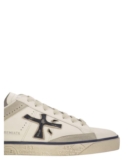 Premiata White Steven 7285 for men