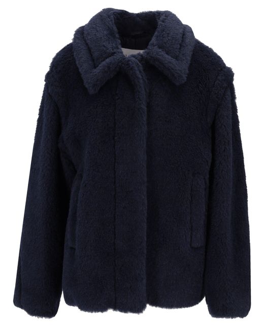Max Mara Blue Giaccone