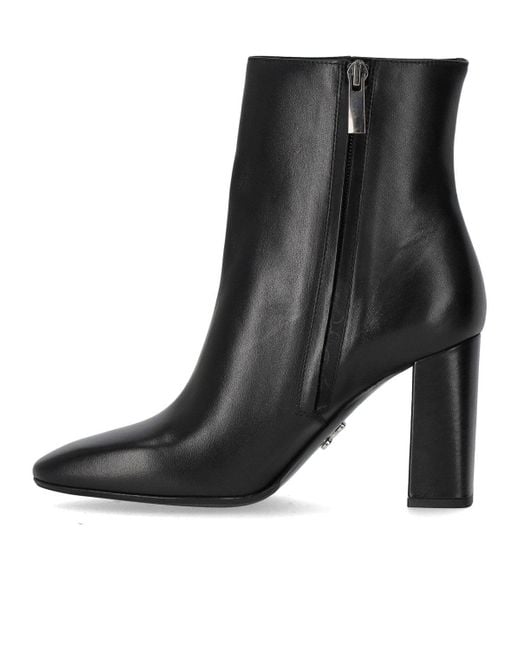 Sergio Levantesi Black Tessa Heeled Ankle Boot