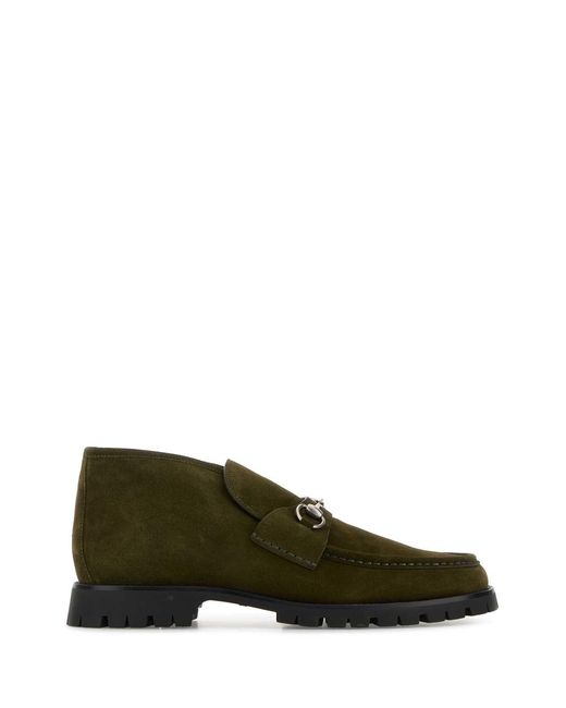 Gucci Green Moccasters for men