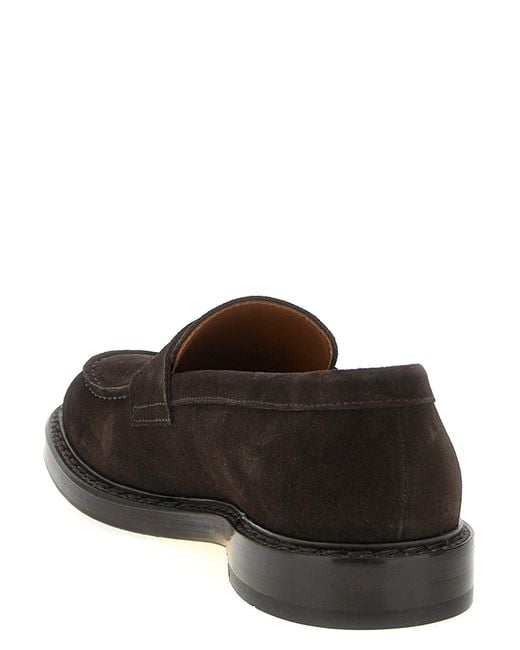 Doucal 's Mocasines de gamuza Doucal's de hombre de color Brown