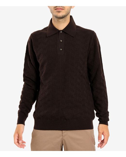 Herno Black T Shirts And Polos