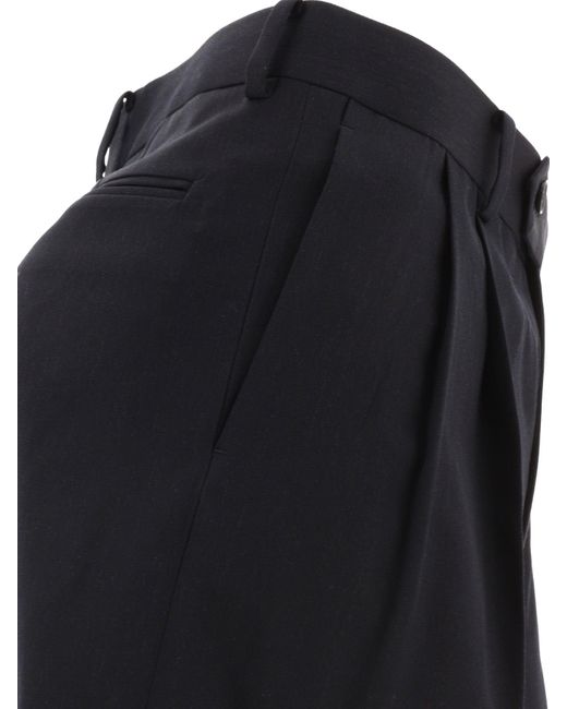 Auralee Auree -wollen Shorts in het Black voor heren