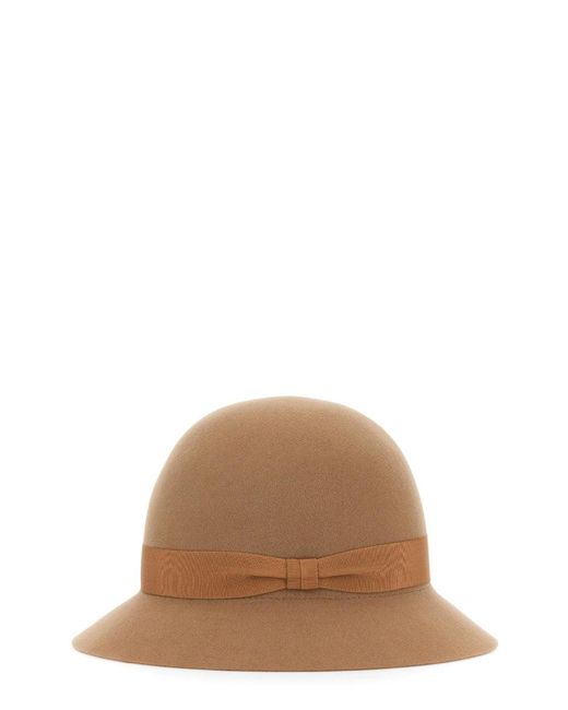 Helen Kaminski Brown Cloque Etta