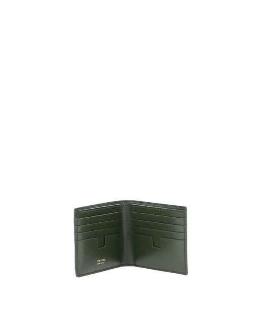 Portefeuille "T Line" Tom Ford pour homme en coloris Green