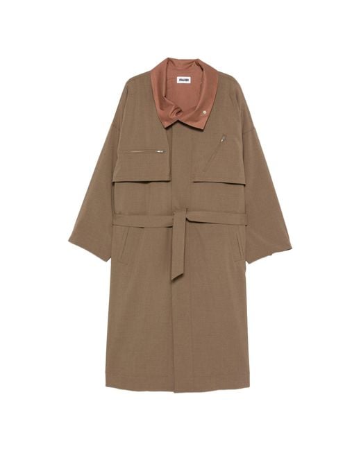 Magliano Brown Marghera Convertible Coat