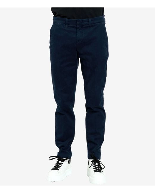 Fay Blue Trousers for men