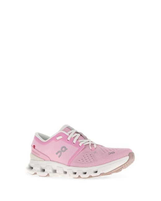 On Shoes Pink Cloud X 4