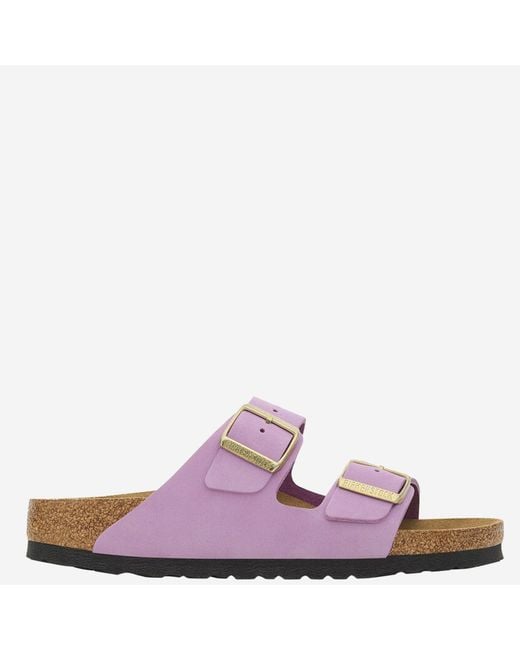 Birkenstock Pink Leather Sandals