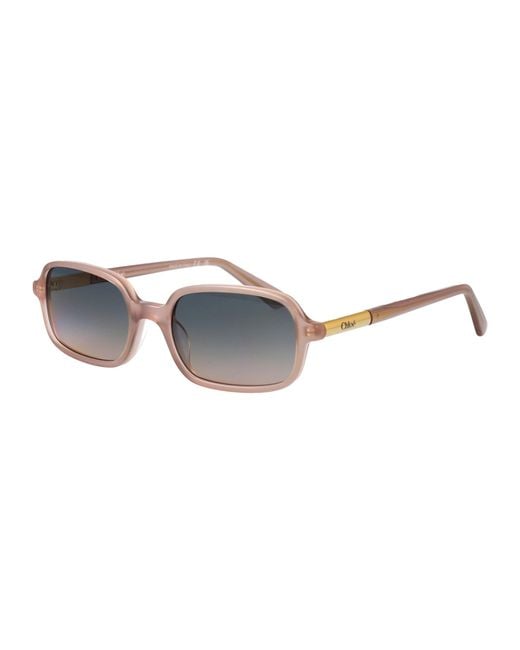 Chloé Gray Acetate Sunglasses