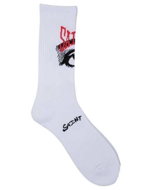 SAINT Mxxxxxx © Saint M× × × × × Sokken in het White voor heren