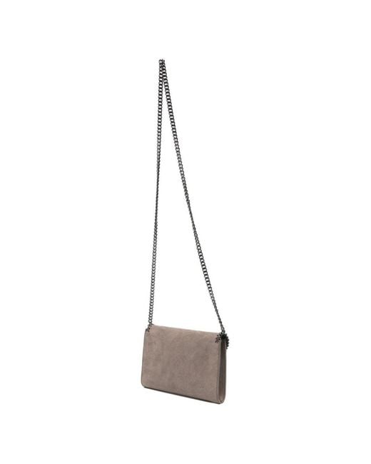 Stella McCartney White Signature Mini Chain Bag