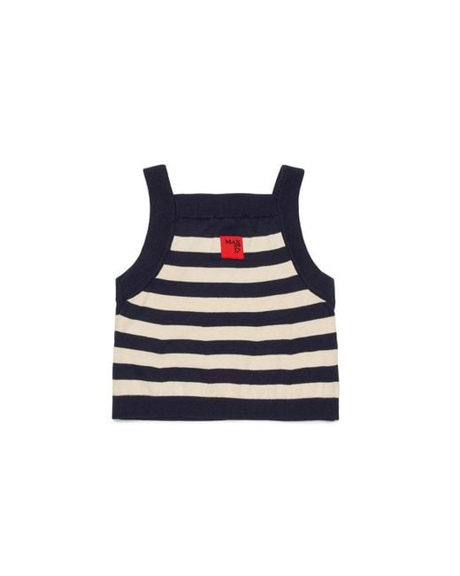 MAX&Co. Blue Tops With Logo