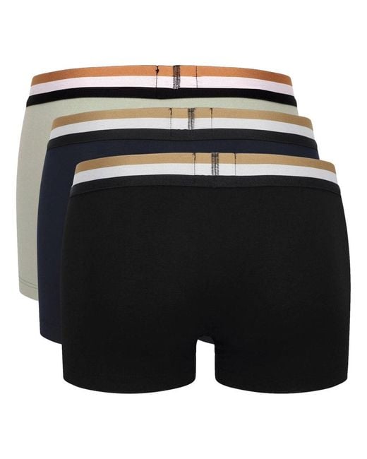 Boss Black 3 Pack Boxer Con Logo