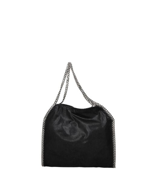 Stella McCartney Black Stella Mc Cartney Falabella Shoulder Bag Eco Suede