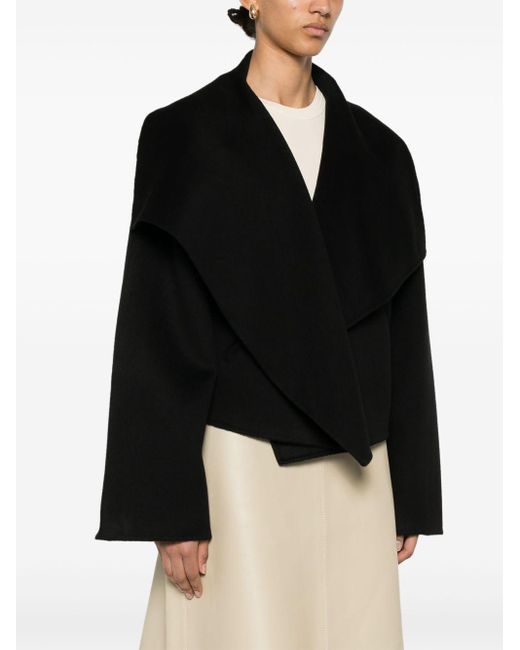 Chaqueta Signature Double Totême  de color Black