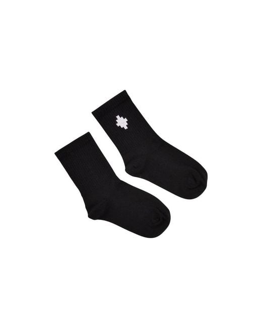 Marcelo Burlon Black Marcelo Burlon County Of Milan Socks