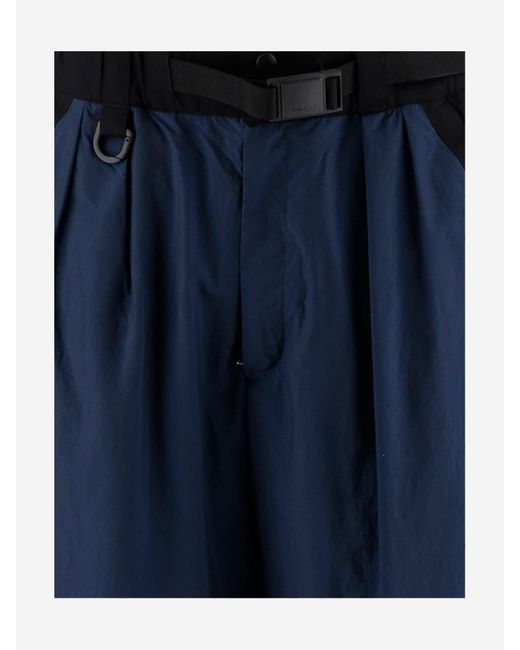 Y-3 Y 3 Nylon -Logo -Shorts in Blue für Herren