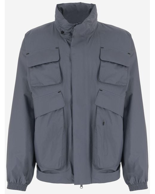 Save The Duck Blue Nylon Jacket