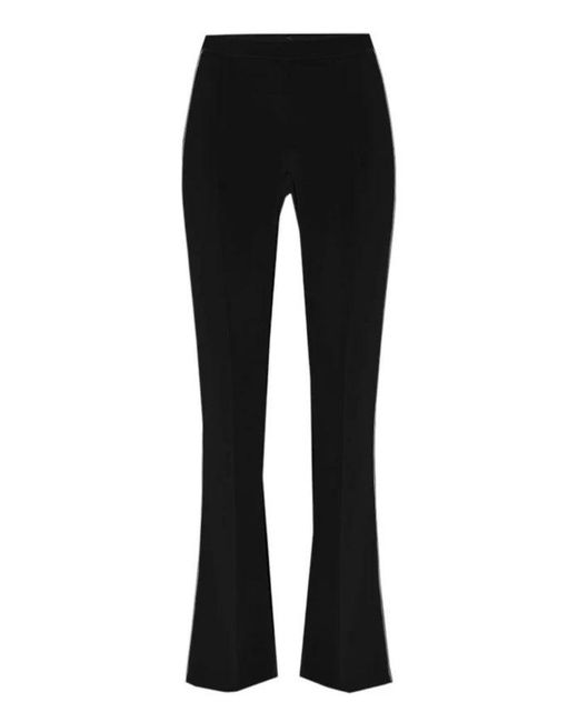 Pantalon franchi Elisabetta avec tuyauterie de contraste Elisabetta Franchi en coloris Black