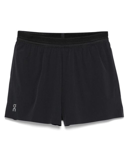 On Shoes Black 3 Performance 2/1 Shorts