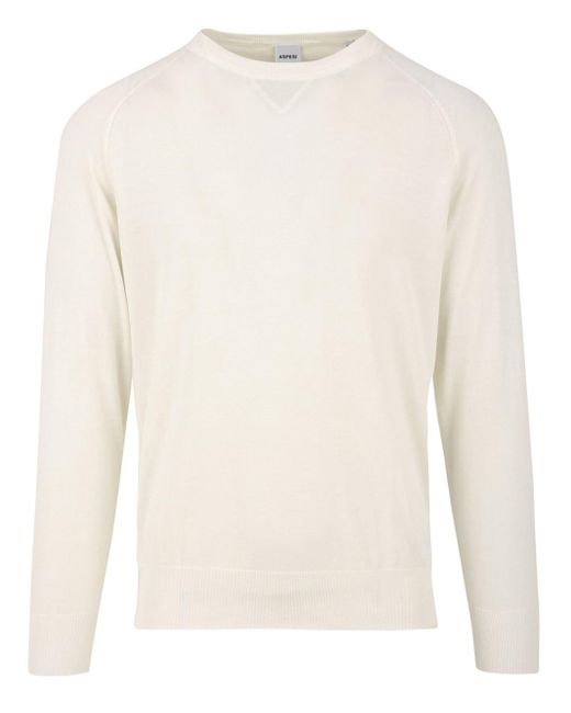 Aspesi Pullover weiß in White für Herren