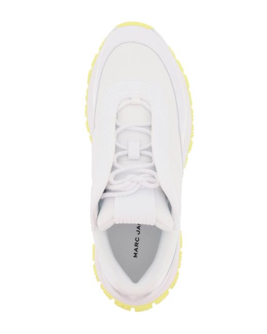 Marc Jacobs The Lazy Runner Sneakers in het White