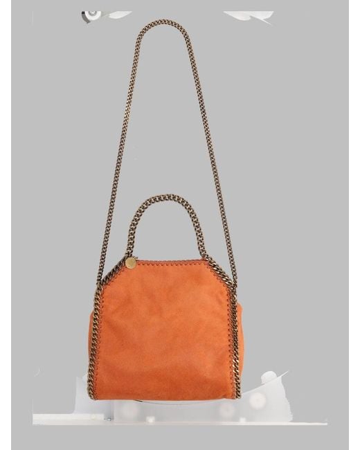 Stella McCartney Orange Mini Shoulder Bag Falabella