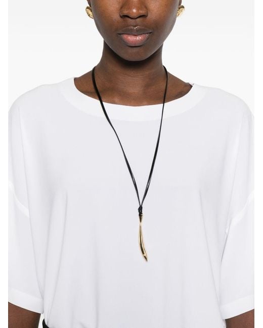 Norma Kamali White Short-Sleeves Top