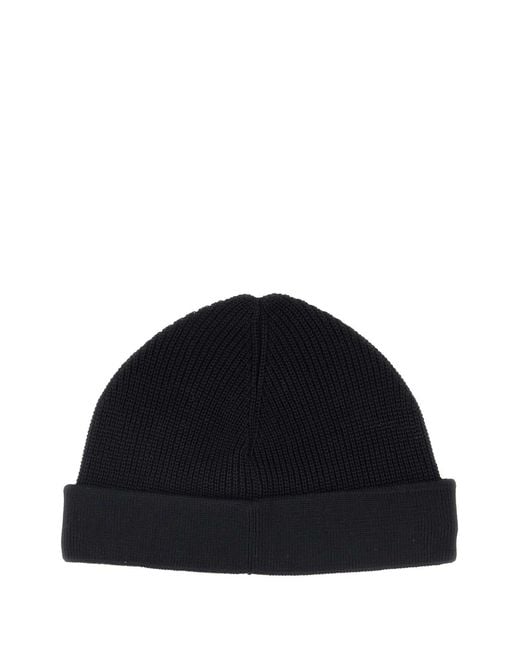 C P Company Blue Metropolis Series Cotton Beanie for men