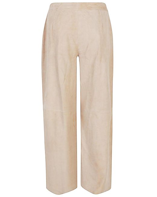 Via Masini 80 Natural Trousers