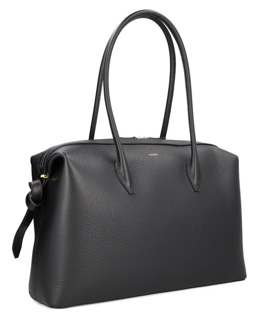 Yuzefi Black Bag "Brioche" Large